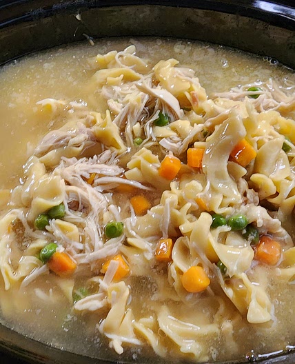 Crackpot east chicken noodles soup