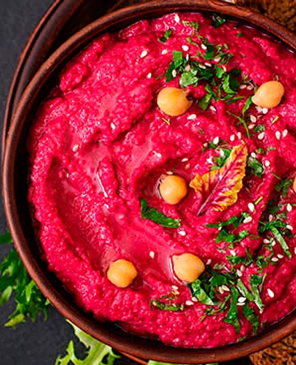 Hummus de Betarraga/Remolacha!