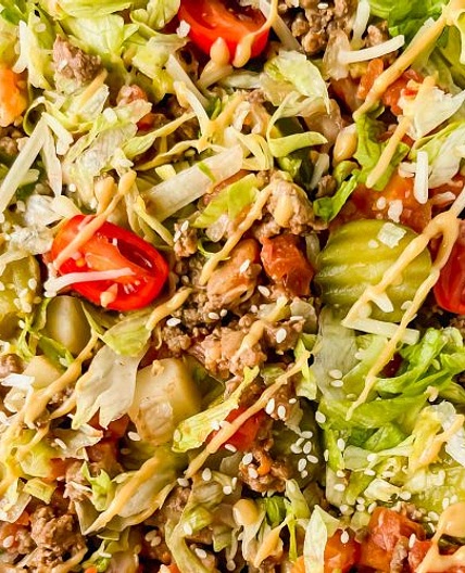 The Best Big Mac Casserole (Low Carb)
