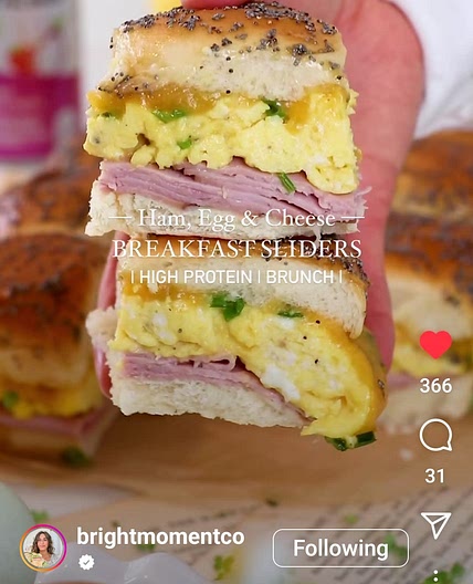 Savory Ham & Egg Breakfast Sliders
