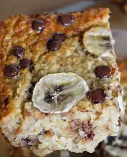 Banana Bread Baked Oatmeal