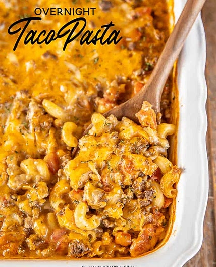 Overnight Taco Pasta