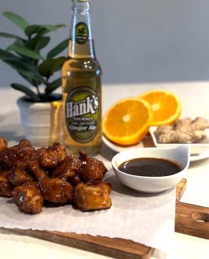 Hank’s Ginger Ale Orange Wings