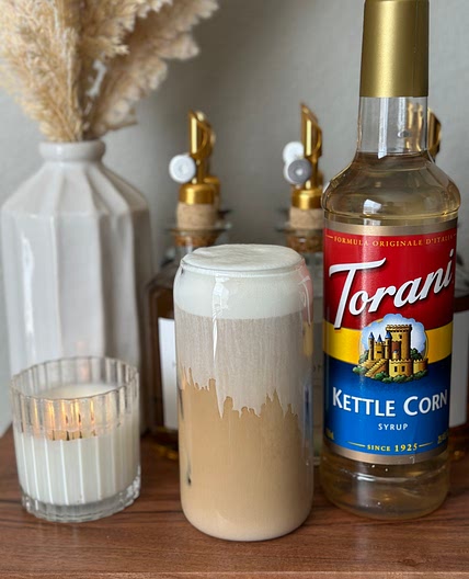 Kettle Corn Iced Latte