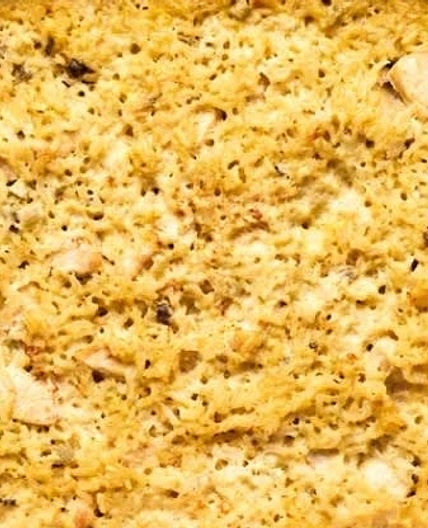Easy Cheesy Slow Cooker Chicken & Rice