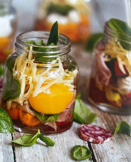 Mason Jar Road Trip Eggs