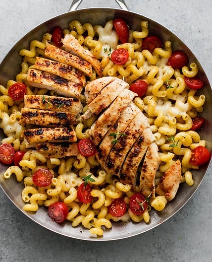 Caprese Chicken Pasta