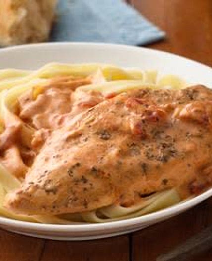 Creamy Tomato Slow-Cooker Chicken