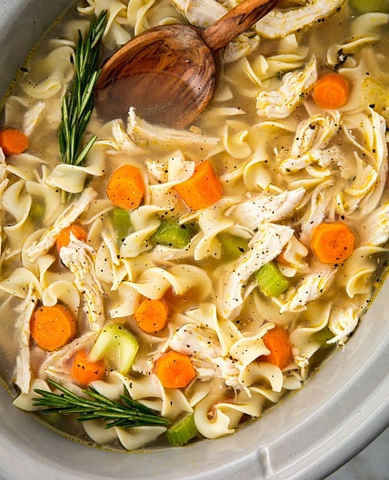 Slow Cooker Chicken Noodle Soup