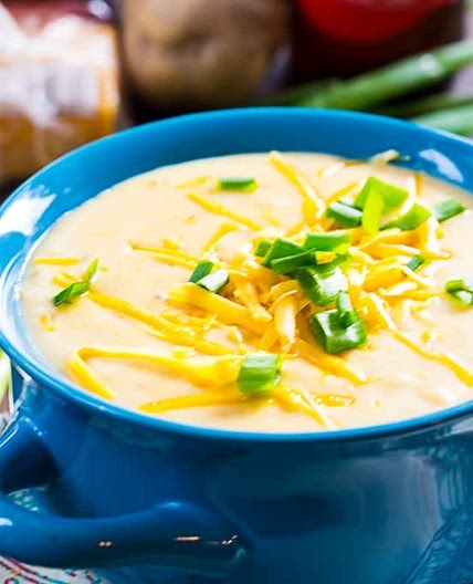 Crock Pot Creamy Potato Beer Cheese Soup