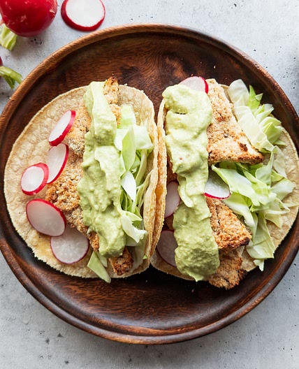 Crispy Mushroom Tacos