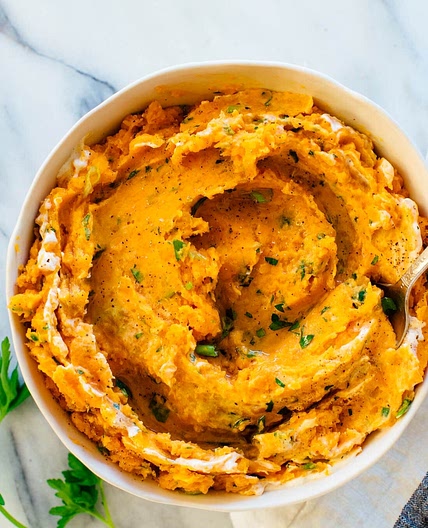 Sweet mashed potato’s 