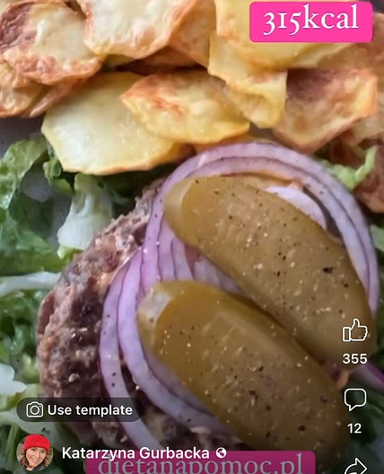 Hamburgery z ziemniaczkami 😍🍔 6 sztuk  Kasia Gurbacka 