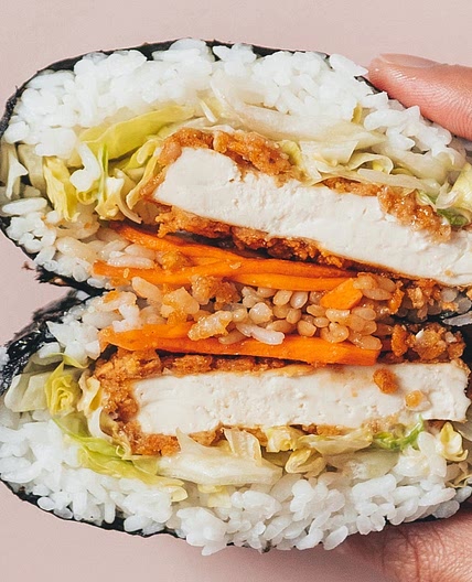 Tofu Katsu Onigirazu