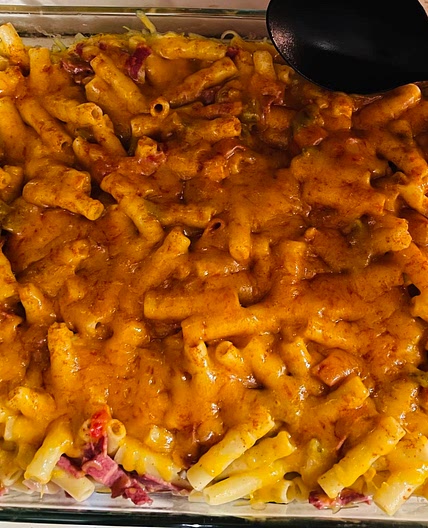 Loaded macaroni casserole 
