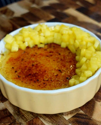 6-Ingredient Mango Crème Brulee
