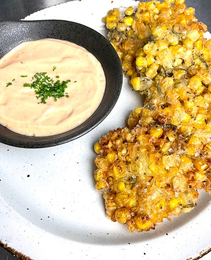 Corn Kakiage (Crispy Corn Fritters)
