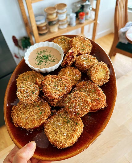 Crispy Fried Tomatoes