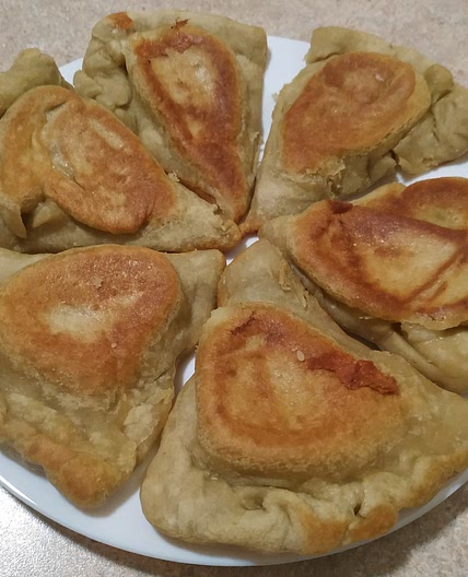 Картофельные треугольники с сыром