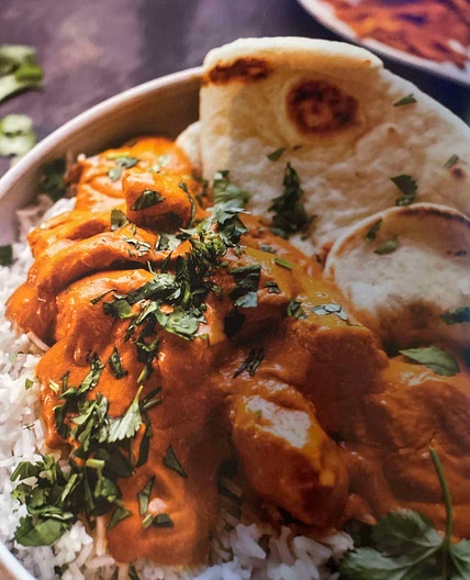 Healthier Slow-Cooker Butter Chicken