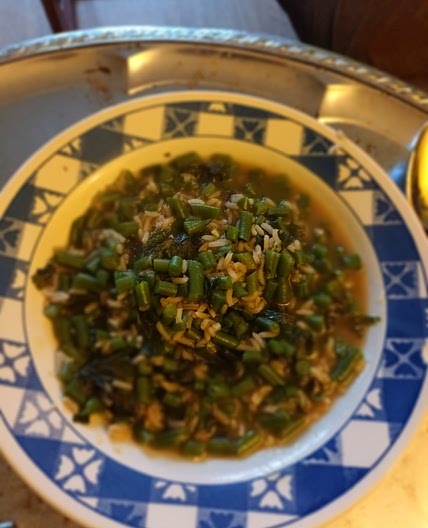 arroz con habas