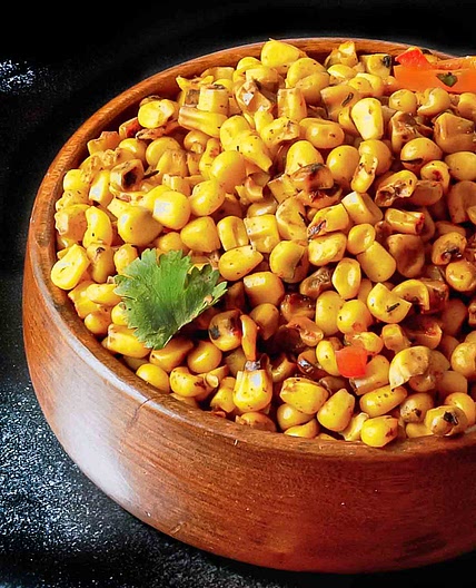 15 Minute Charred Corn