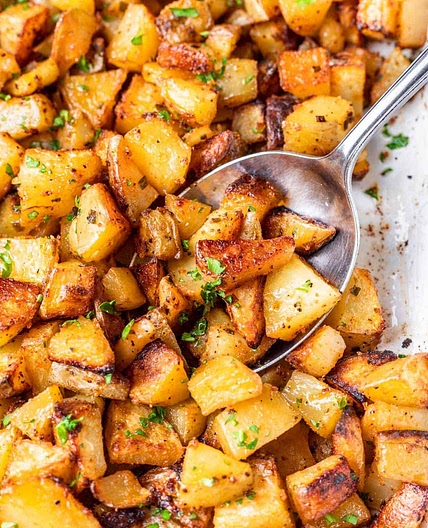 Easy Oven Roasted Potatoes