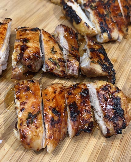 Air Fryer Honey Balsamic Chicken
