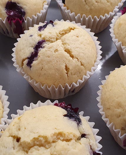 Blueberry muffins