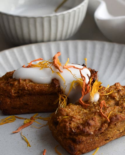Pumpkin + Maple Mini Loaves, feat. cordyceps.