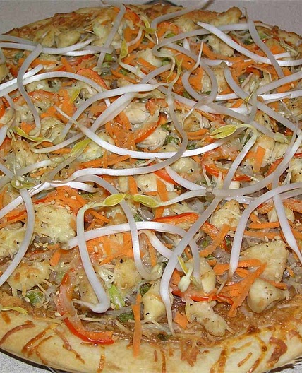 Thai Chicken Pizza