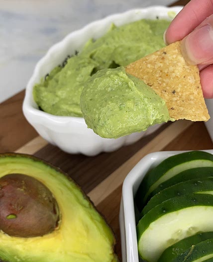 Creamy Jalapeño Avocado Dip