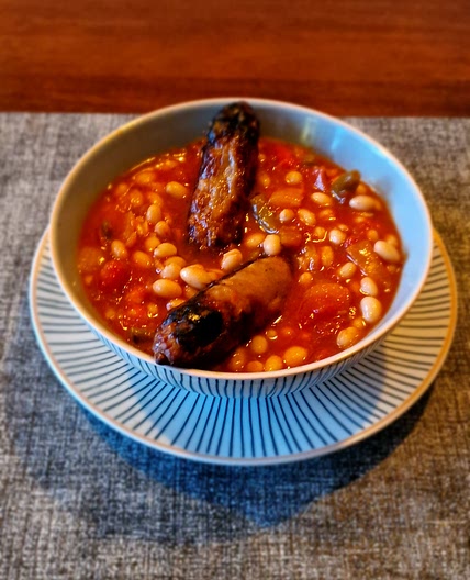 Slow Cooker Sausage & Bean Casserole
