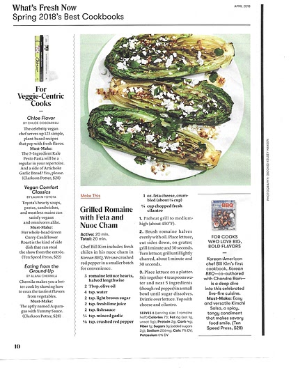 Grilled Romaine Salad