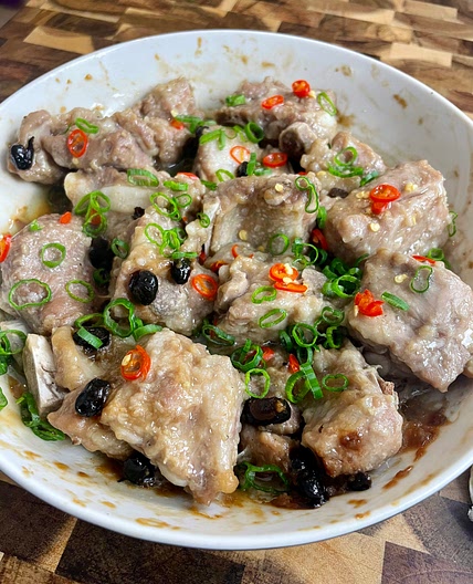 Mom's Steamed Spare Ribs
