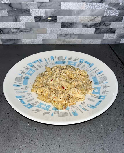Garlic Parmesan Chicken Pasta 