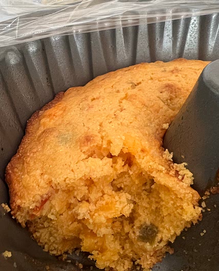 Cheesy Salsa Cornbread 
