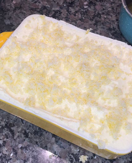 Limoncello tiramisu