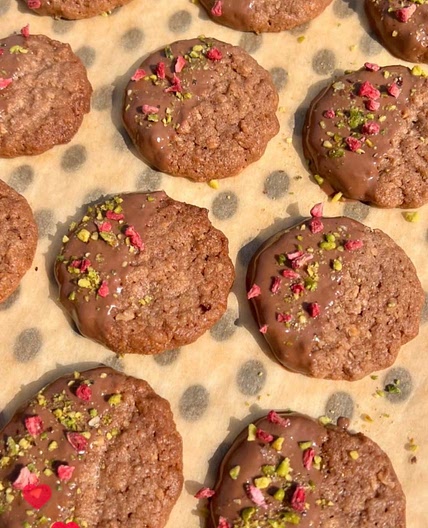 Chocolate Coconut Biscuit (Romany Creams)