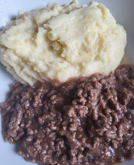 Deconstructed cottage pie