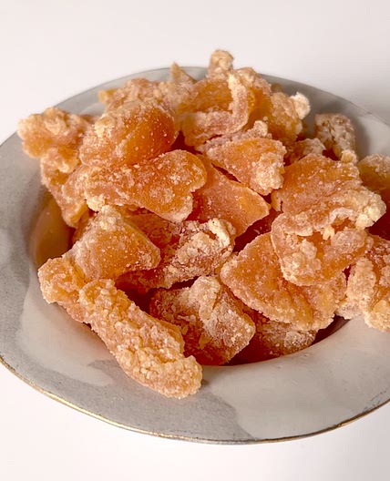 Candied grapefruit peel