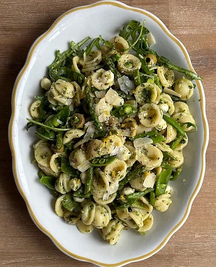 Green AF Pasta Salad 