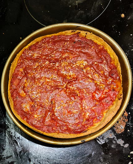 Chicago Deep Dish Pizza