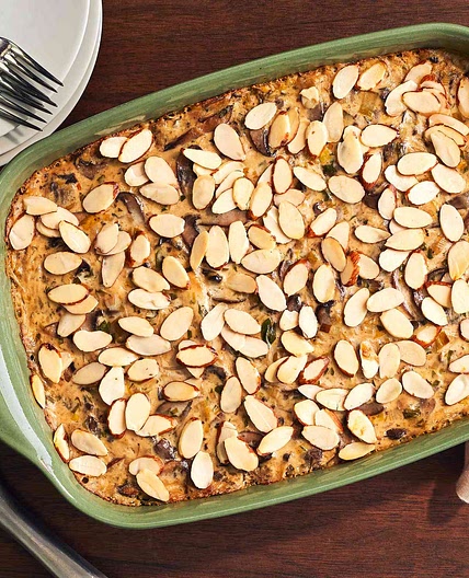 Chicken, Mushroom & Wild Rice Casserole