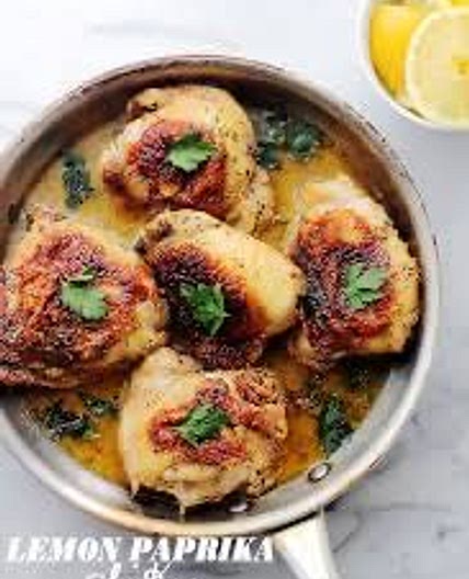 Lemon Paprika Chicken & Spinach