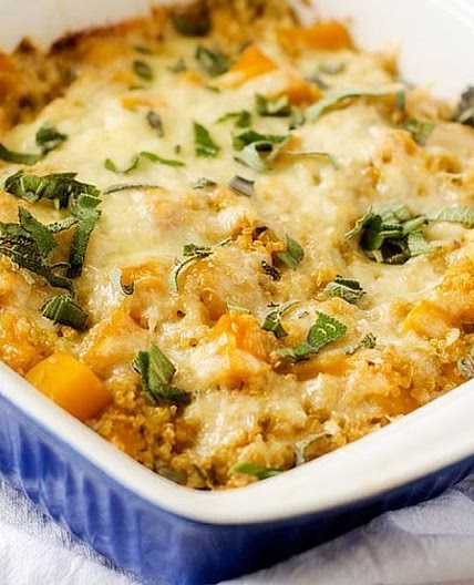 Butternut Squash Quinoa Casserole