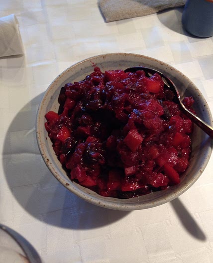 Cranberry chutney