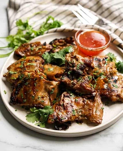Thai Grilled Chicken Thighs