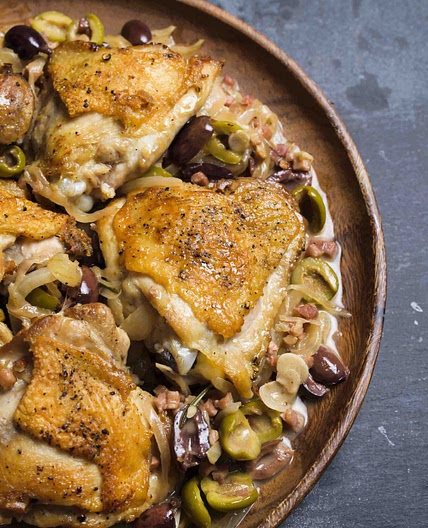 Umbrian Style Chicken Cacciatora