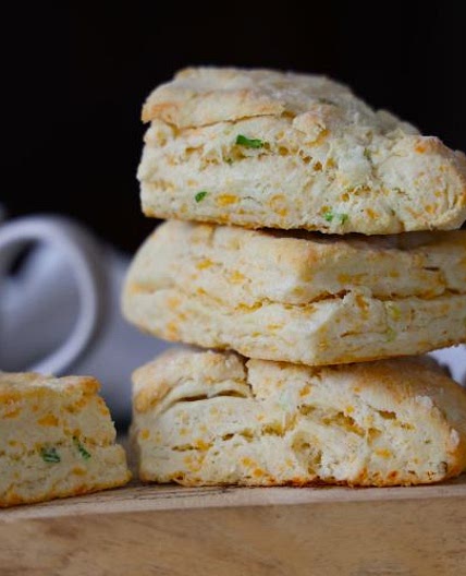 Cheddar Scallion Biscuits